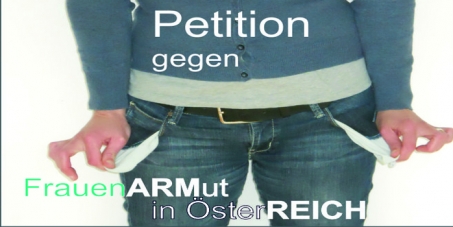 Petition gegen Frauenarmut in Österreich