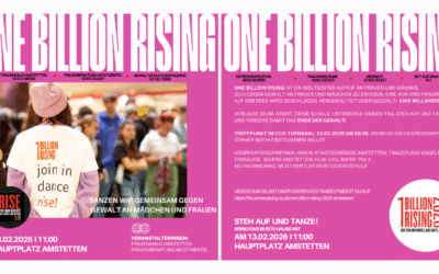 One Billion Rising – 13. Februar 2026 – Hauptplatz Amstetten
